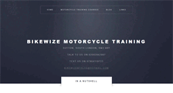 Desktop Screenshot of bikewize.co.uk