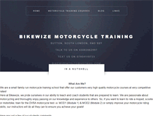 Tablet Screenshot of bikewize.co.uk